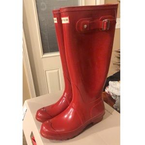 Hunter rubber boots